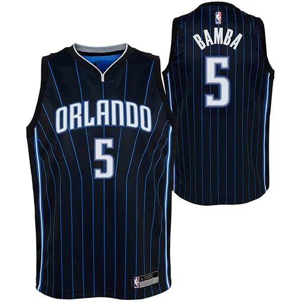 Orlando Magic Men Jersey Bamba Black