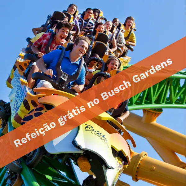 Promoção - SeaWorld e Busch Gardens (refeição grátis)