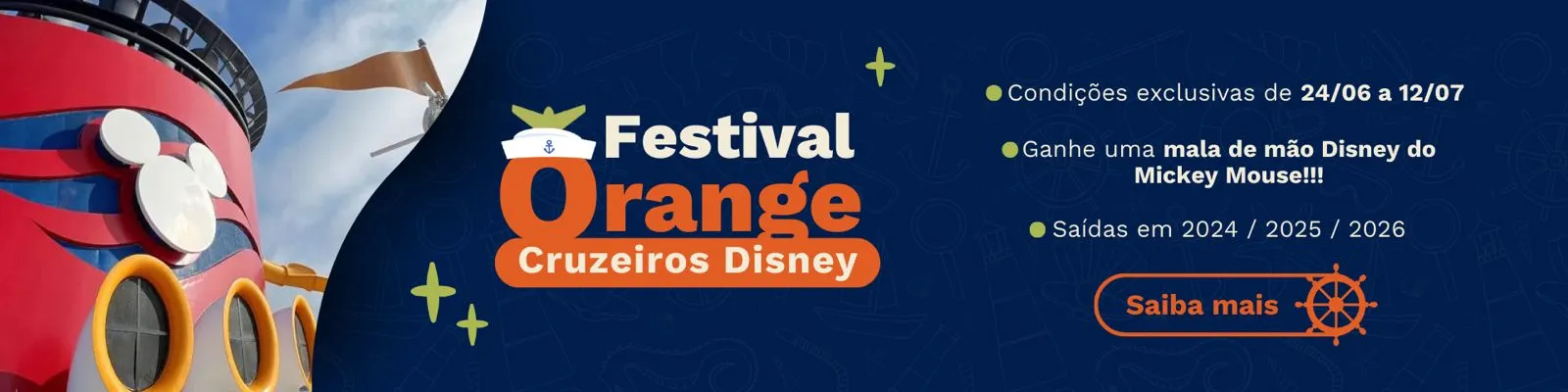 Festival Orange Cruzeiros Disney