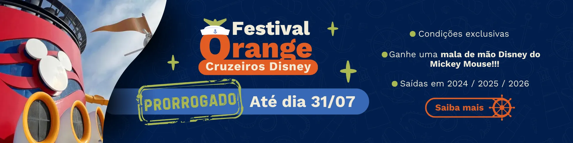 Festival Orange Cruzeiros Disney