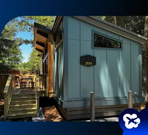 Primeira olhada nas cabanas do Disney's Fort Wilderness Resort