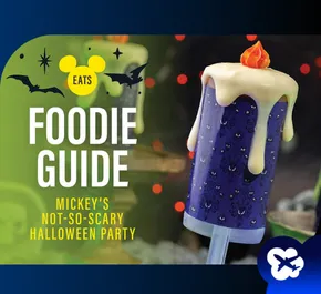 O que você encontra para comer no Halloween da Disney - 2024