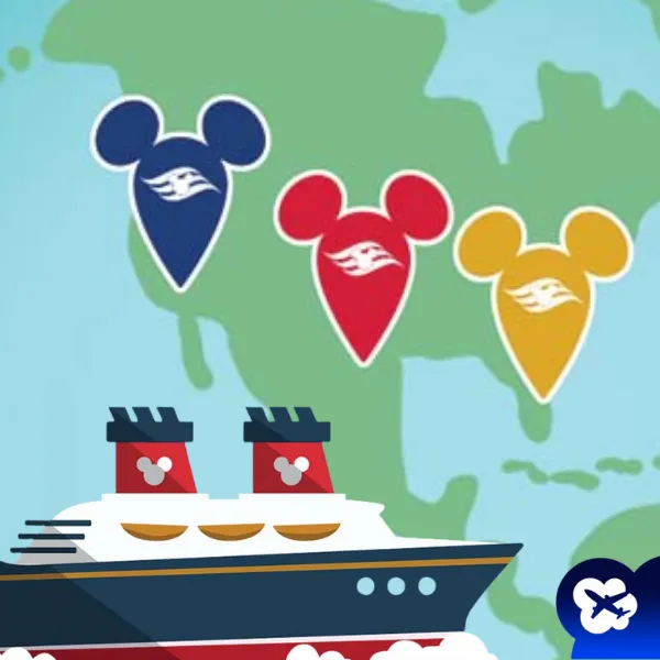 Novos itinerários da Disney Cruise Line