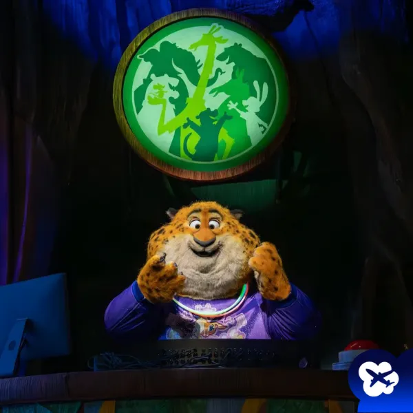 Novo personagem no Animal Kingdom!