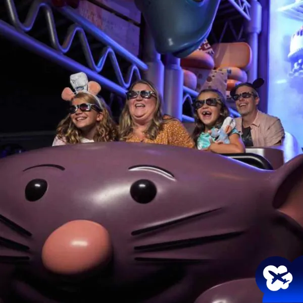 Remy's Ratatouille Adventure no Epcot será convertida em 2D!