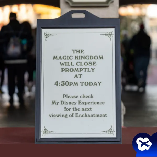 Magic Kingdom vai fechar mais cedo nesta terça feira (21/10/25)