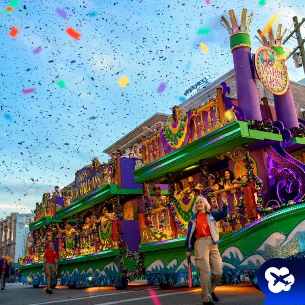 Mardi Gras já tem data para acontecer na Universal Studios em Orlando em 2026