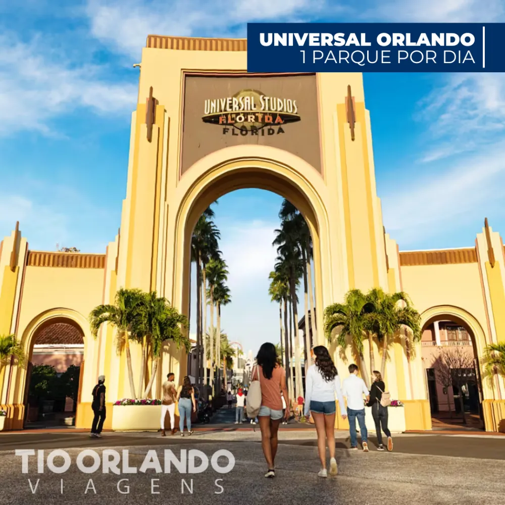 Universal Orlando - 1 parque por dia