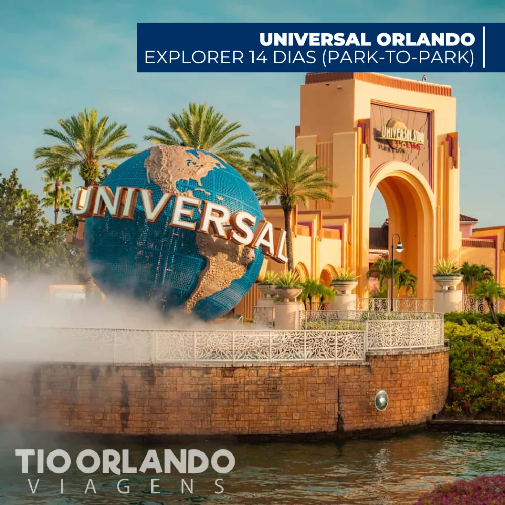 Universal Orlando - Explorer 14 dias - Park-to-Park