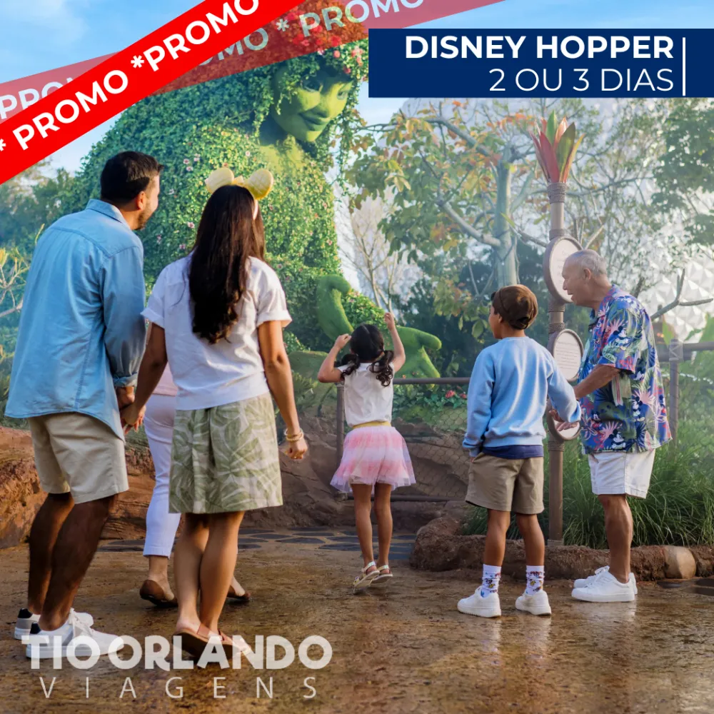 PROMO: Ingressos Disney Hopper com desconto especial!