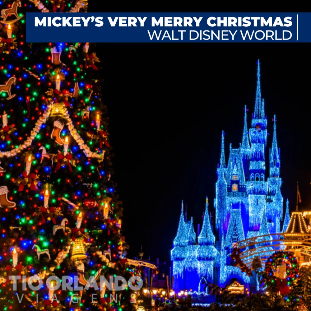 Festa de Natal da Disney - Magic Kingdom