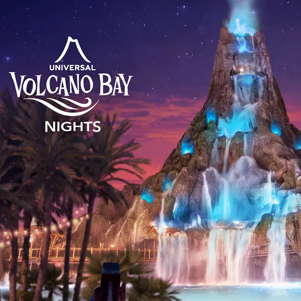 A Universal Orlando Anuncia O "Universal Volcano Bay Nights" –  O Primeiro Evento Noturno do Volcano Bay!