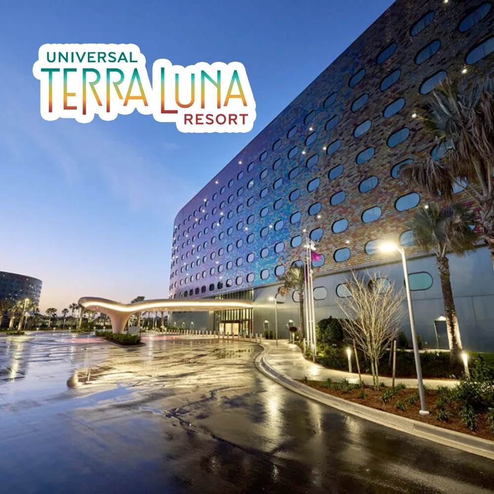 O Mais Novo Universal Terra Luna Resort Começa a Receber seus Hóspedes!
