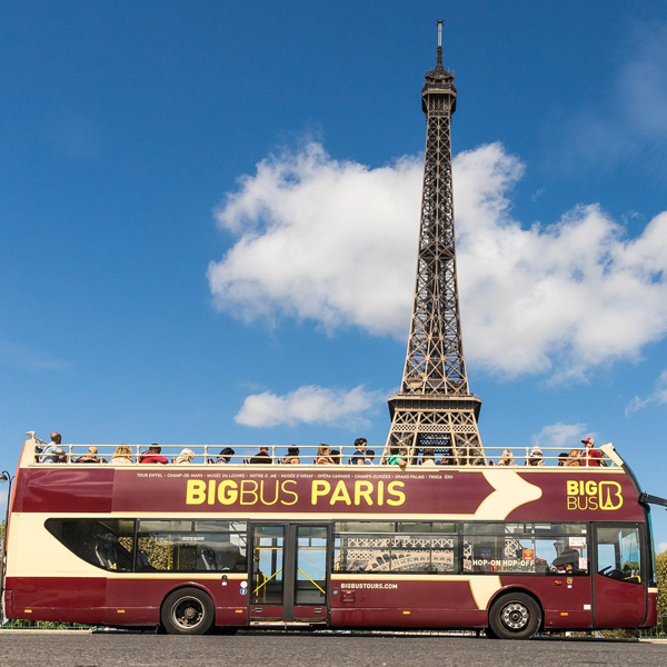 Big Bus Paris Hop-On Hop-Off Tour