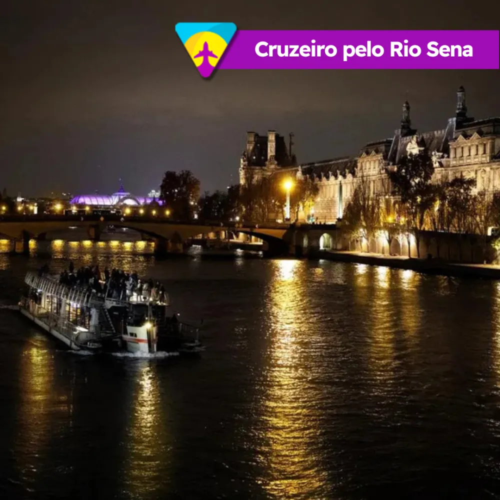 Cruzeiro Panorâmico pelo Rio Sena com audioguia