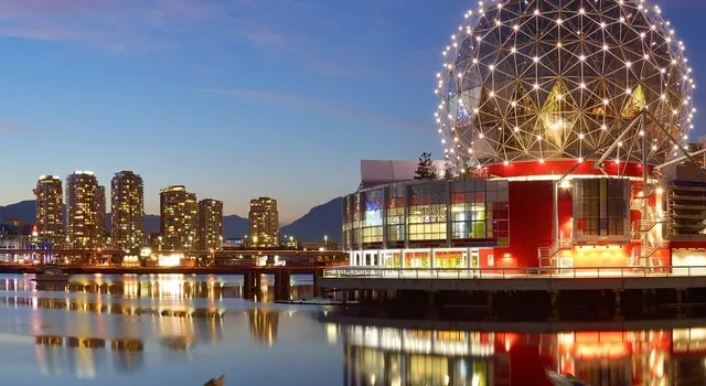 Science World dome glass modern building waterfront