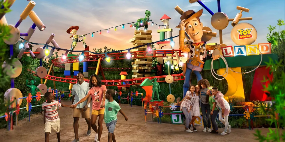 Toy Story Land atrações