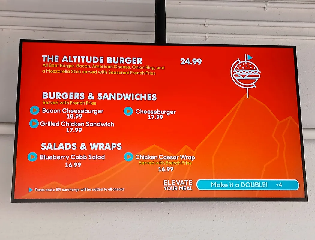 refeições united parks