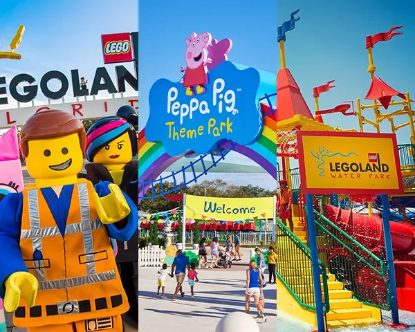 Ingresso Legoland,  Peppa Pig e Water Park