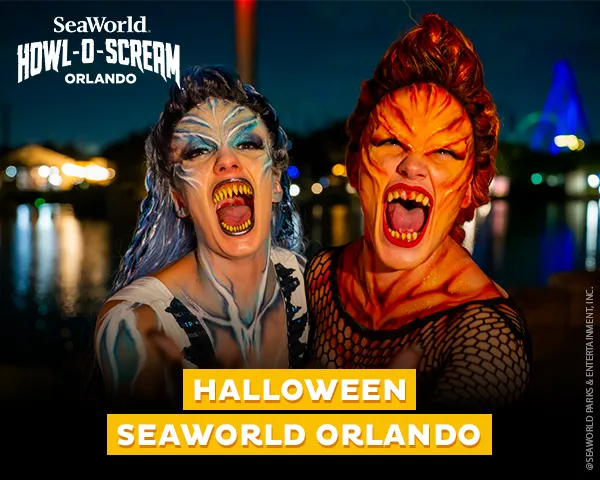 Ingresso Halloween SeaWorld Orlando: Howl-O-Scream