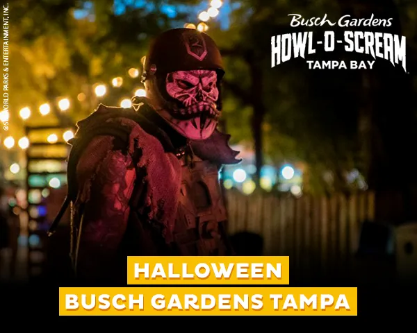 Ingresso Halloween Busch Gardens Tampa: Howl-O-Scream