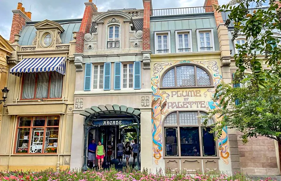 Loja no Epcot Plume et Palette