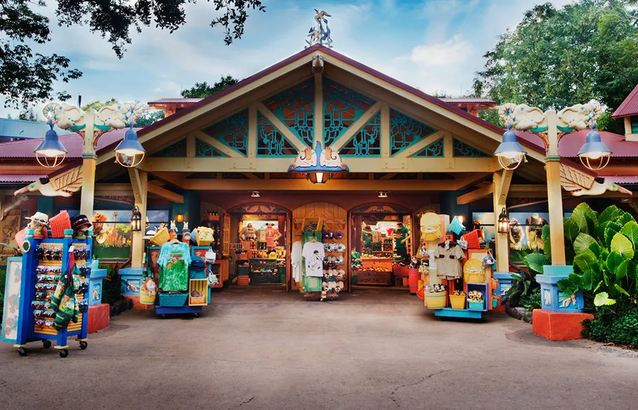 Loja no animal Kingdom island mercantile